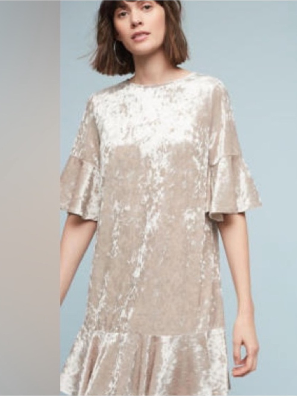 Anthropologie Sunday in Brooklyn Velvet Dress - Picture 2 of 5
